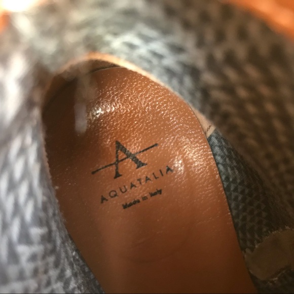 AQUATALIA-NWOT Made in Italy, Suede/Leather Weathe - Picture 7 of 9
